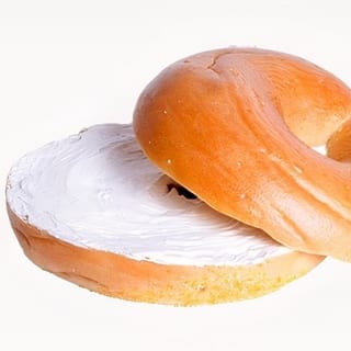 Bagel Cream Cheese Sandwich (Plain Bagel Only)