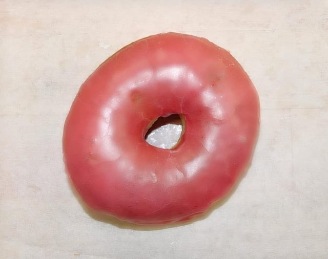 Strawberry Frosted Donut.