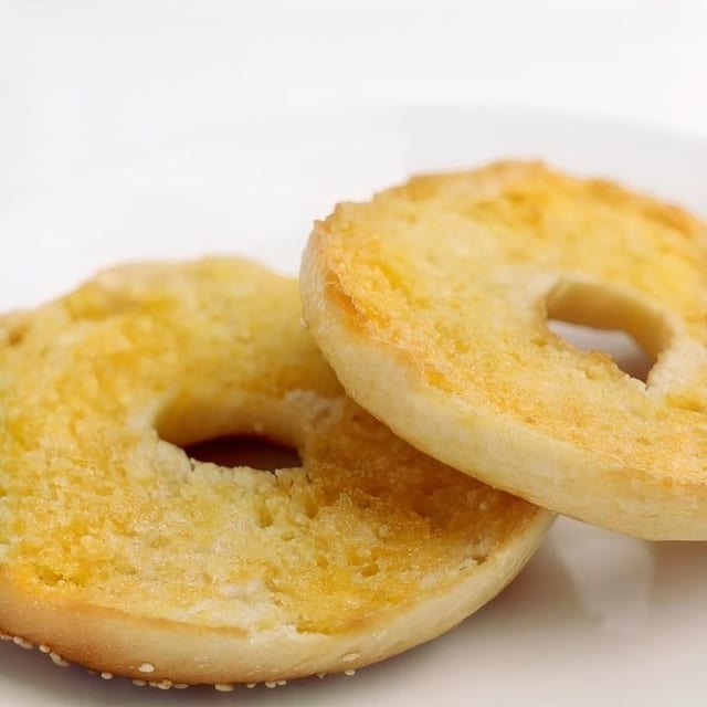 Bagel with Butter Sandwich (Plain Bagel Only).