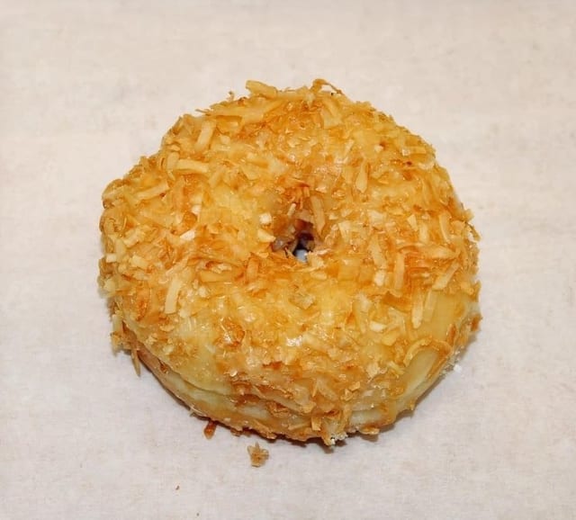Toasted Coconut Donut.