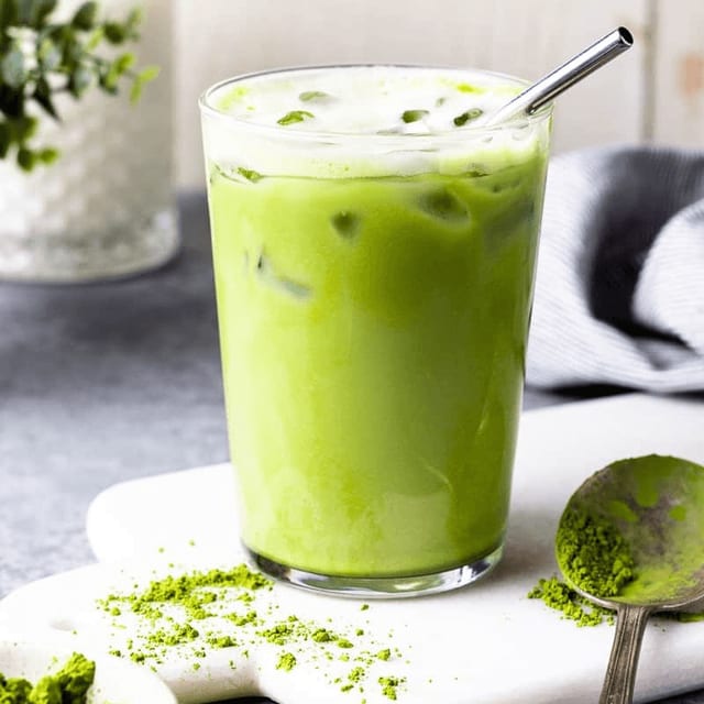 Matcha Milk Tea.