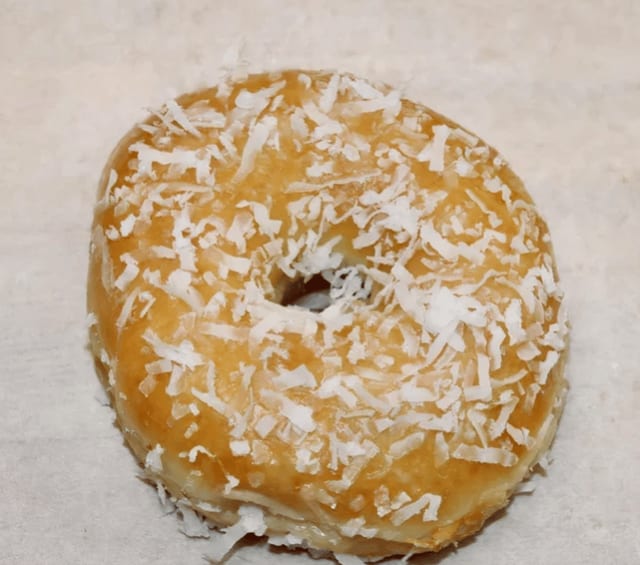 Flake Coconut Donut.