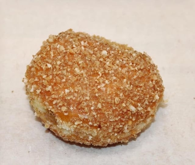 Apple Crumb Filled Donut.