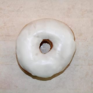 Vanilla Frosted Donut