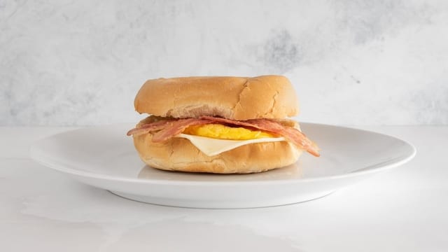 Bagel Breakfast Sandwich.
